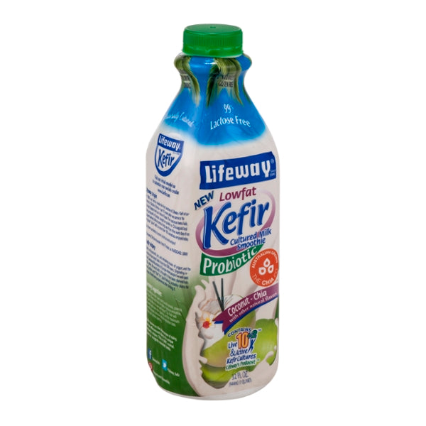 Lifeway Lowfat Kefir Probiotic Coconut-Chia Cultured Milk Smoothie - GroceriesToGo Aruba | Convenient Online Grocery Delivery Services