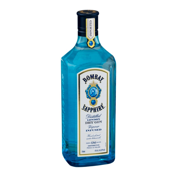 Bombay Sapphire Dry Gin 75cl - GroceriesToGo Aruba | Convenient Online Grocery Delivery Services