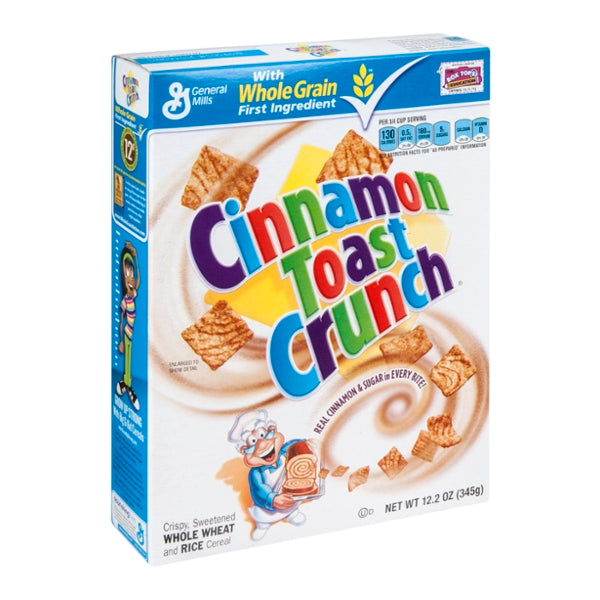 General Mills Cinnamon Toast Crunch Cereal 12.2oz - GroceriesToGo Aruba | Convenient Online Grocery Delivery Services