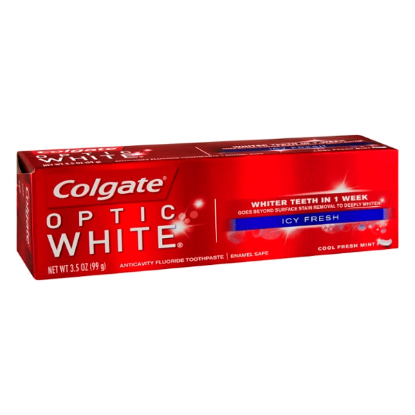 Colgate Optic White Icy Fresh Toothpaste Cool Fresh Mint - GroceriesToGo Aruba | Convenient Online Grocery Delivery Services