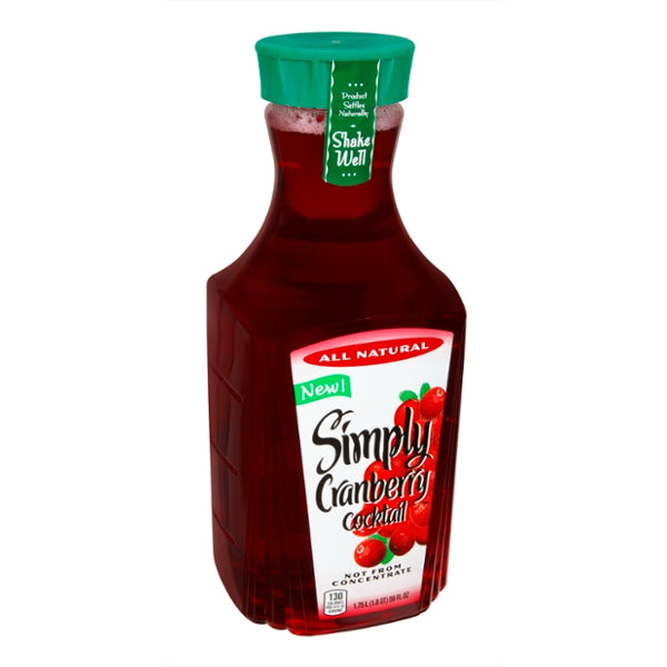 Simply Cranberry Cocktail Juice 59oz Convenient Online Grocery