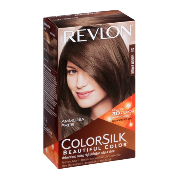 Revlon Colorsilk Beautiful Color Permanent 41 Medium Brown - GroceriesToGo Aruba | Convenient Online Grocery Delivery Services