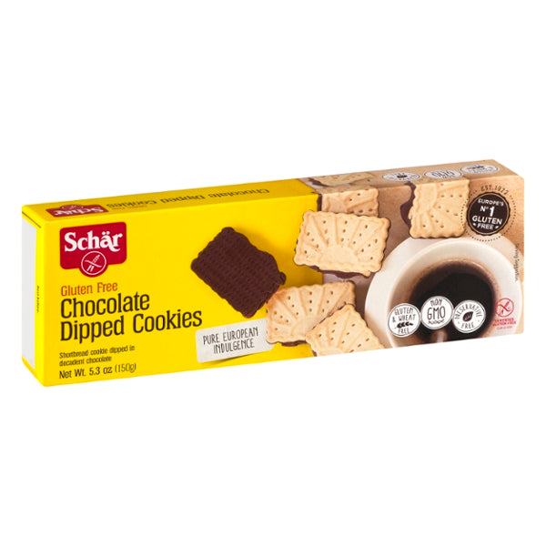 Schar Gluten Free Chocolate Dipped Cookies - GroceriesToGo Aruba | Convenient Online Grocery Delivery Services