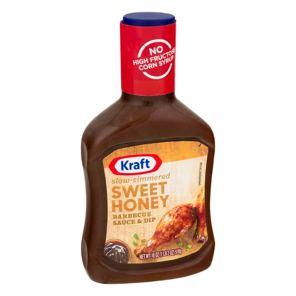 Kraft Slow-Simmered BBQ Sauce & Dip Sweet Honey 18oz - GroceriesToGo Aruba | Convenient Online Grocery Delivery Services