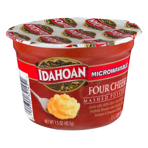 Idahoan Mashed Potatoes Four Cheese Microwavable - GroceriesToGo Aruba | Convenient Online Grocery Delivery Services