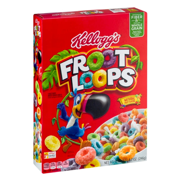 Kellogg'S Froot Loops Cereal - GroceriesToGo Aruba | Convenient Online Grocery Delivery Services