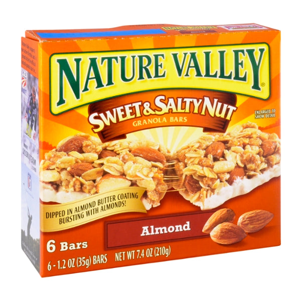 Nature Valley Sweet & Salty Nut Almond Granola Bar 1.2oz, 6ct - GroceriesToGo Aruba | Convenient Online Grocery Delivery Services