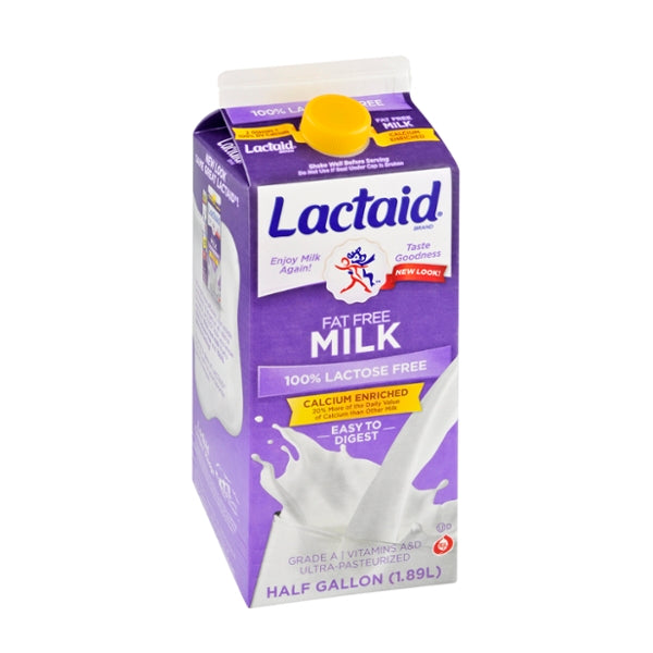 Lactaid Calcium Enriched 100% Lactose Free Fat Free Milk - GroceriesToGo Aruba | Convenient Online Grocery Delivery Services