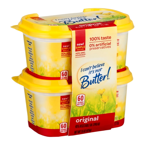 I Can't Believe It's Not Butter! Vegetable Oil Spread 15oz - GroceriesToGo Aruba | Convenient Online Grocery Delivery Services