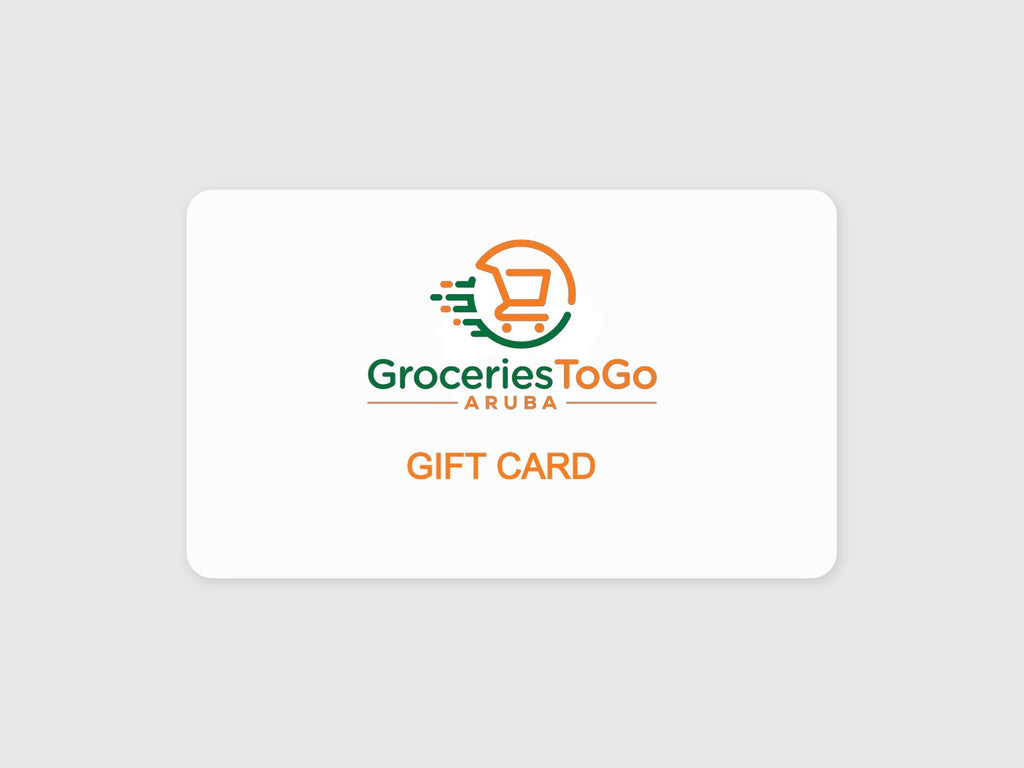 GroceriesToGo Aruba Gift Card - GroceriesToGo Aruba | Convenient Online Grocery Delivery Services