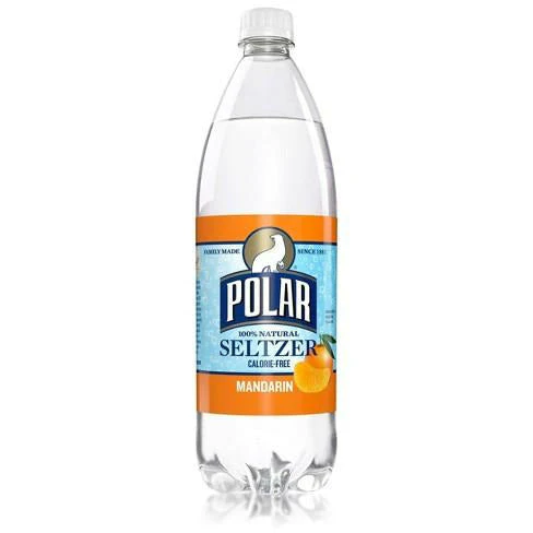 Polar Seltzer Mandarin 33.8oz - GroceriesToGo Aruba | Convenient Online Grocery Delivery Services