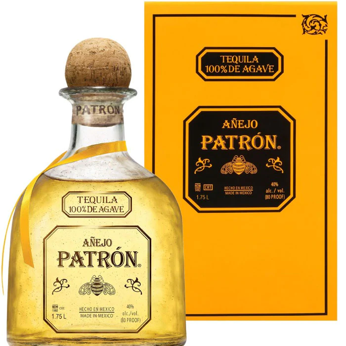 Patron Anejo Tequila 750ml - GroceriesToGo Aruba | Convenient Online Grocery Delivery Services